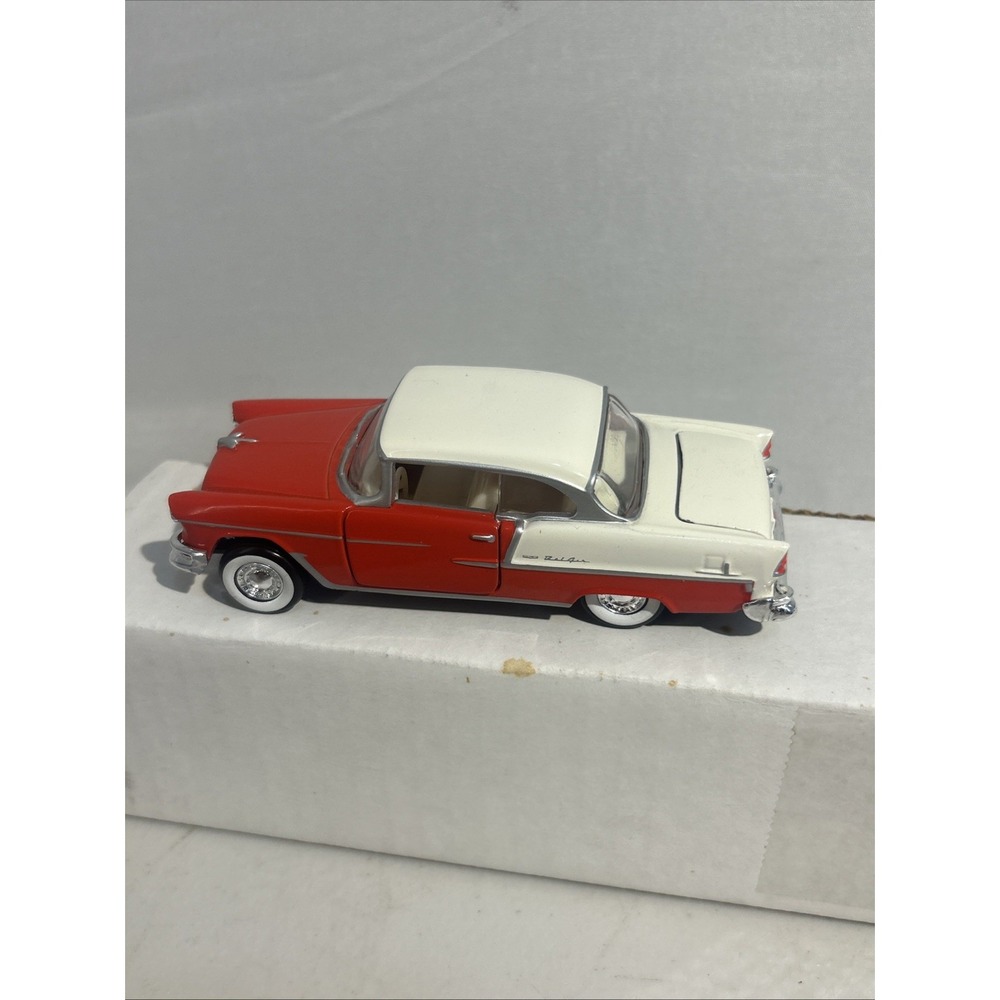 Road Champs 1955 Chevrolet Red White Belair Good Condition Classic Sports Car